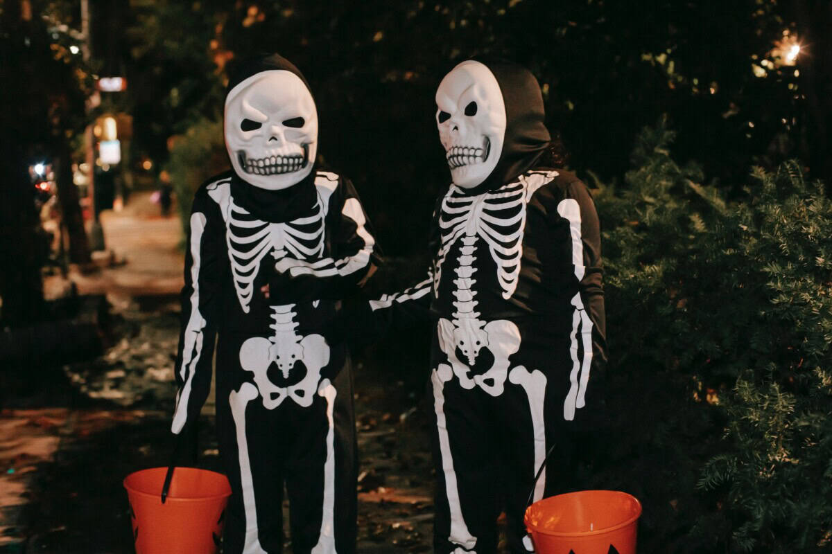 Halloween fancy dress - skeletons